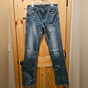 Cowgirl Tuff Jeans "Shattered" 32x37